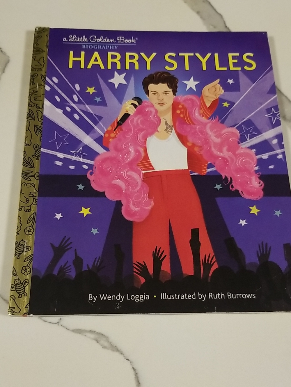 A Little golden Book Harry Styles